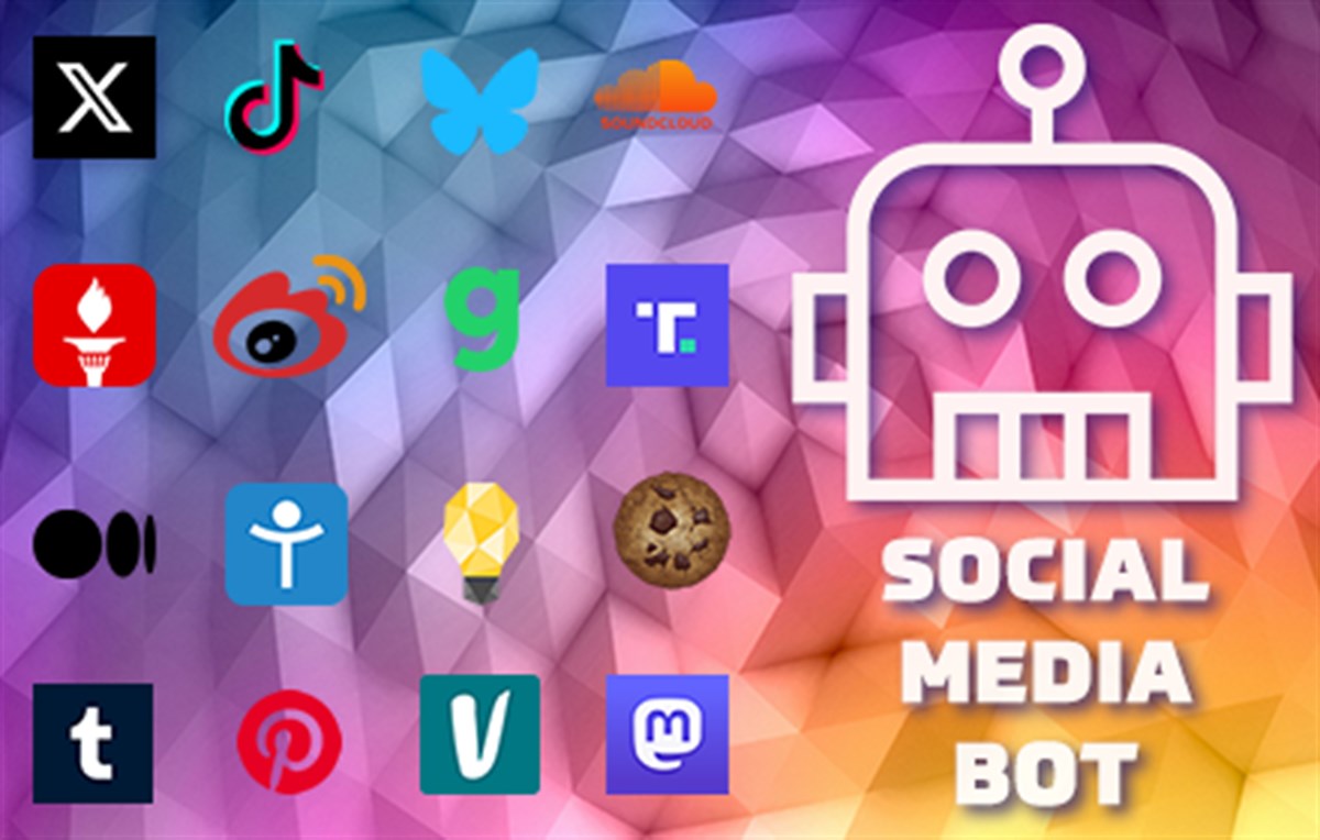 Social Media Bot. Auto Clicker Growbot.