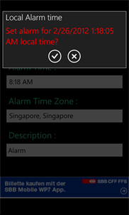 World Alarm Clock screenshot 3