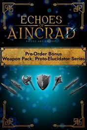 Echoes of Aincrad - Weapon Pack: Proto-Elucidator Series