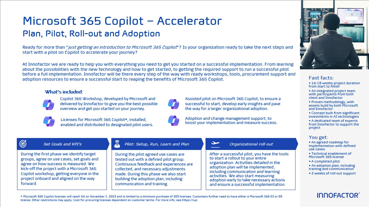 Snapshot 1 of Microsoft 365 Copilot Accelerator