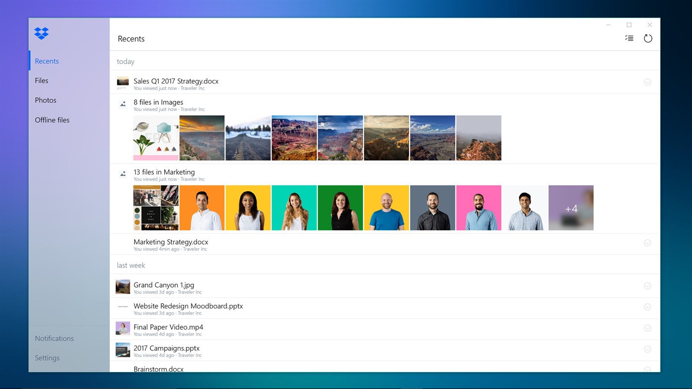 #2. Dropbox Lite (Windows) Ved: Dropbox Inc.