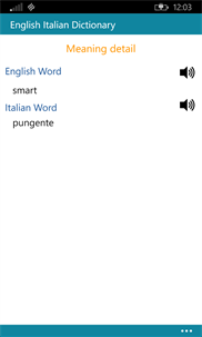 Offline English Italian Dict screenshot 3