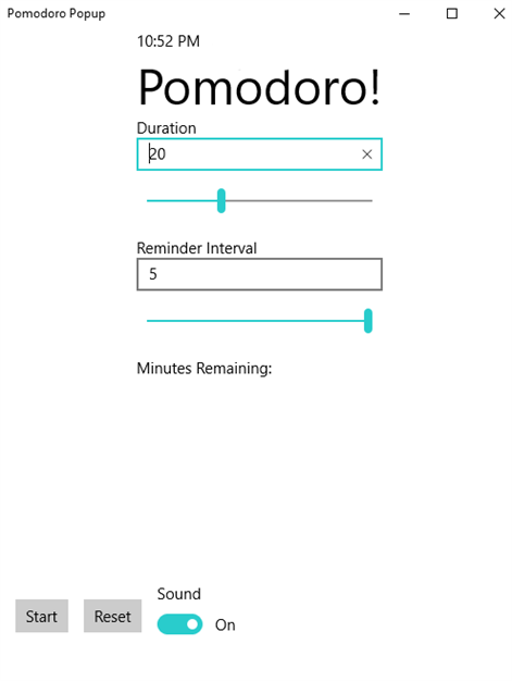 Pomodoro Popup Screenshots 1