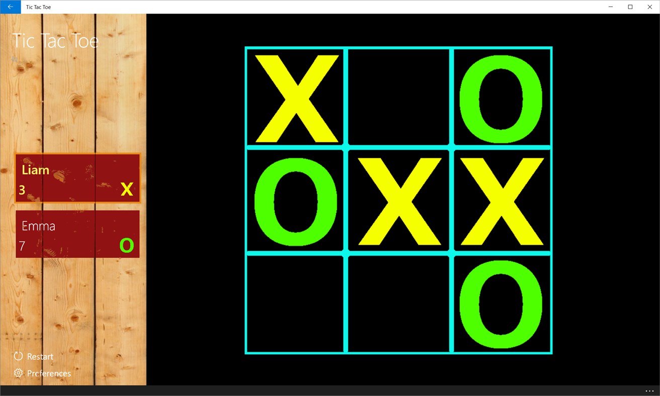#4. Tic Tac Toe (Xbox) Oleh: Escogitare