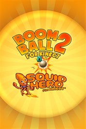 Kinect-pakke: Boom Ball 2 + Squid Hero