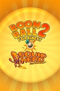 Kinect-Paket: Boom Ball 2 + Squid Hero – Verpackung