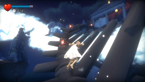 《Trials of Olympus》遊戲畫面 - 角色於複雜機關間穿梭