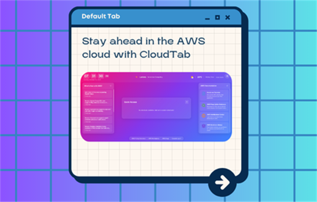 CloudTab – AWS New Tab Dashboard