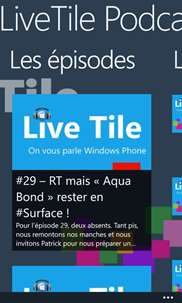 LiveTile Podcast screenshot 2