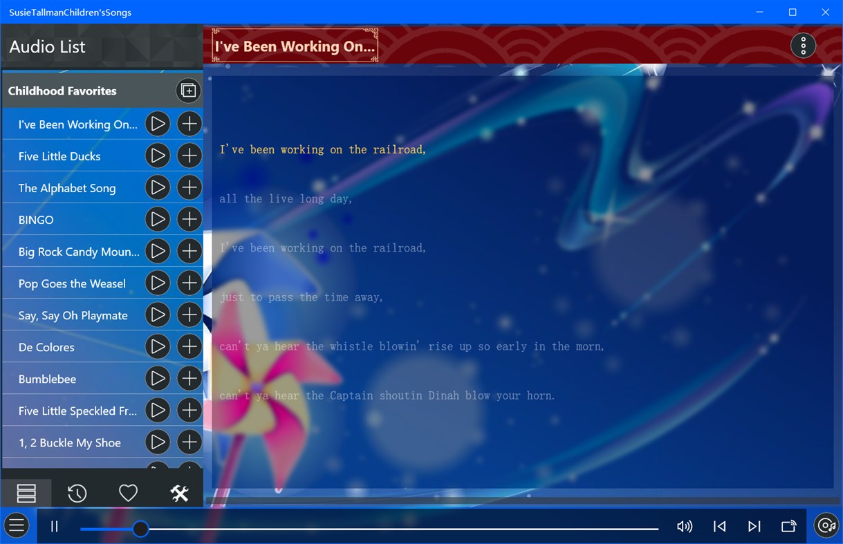 #2. 苏西托曼儿歌 (Windows) 由: IceSky