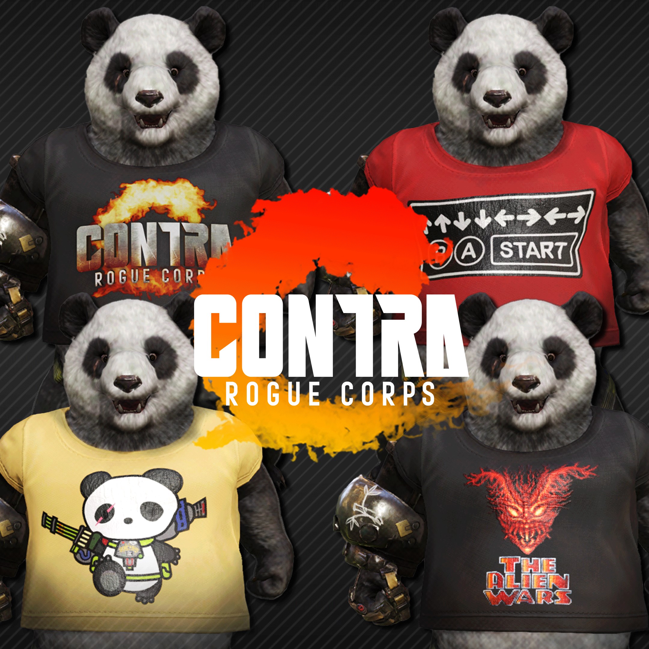 Hungry Beast 4 T-shirts pack