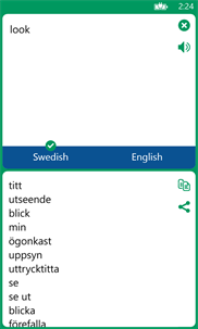Swedish English Translator screenshot 2