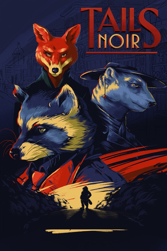 Tails Noir Xbox Series X|S and Xbox One cover art