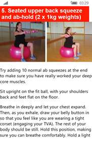 Ball Exercises for fit Pregnancy screenshot 6