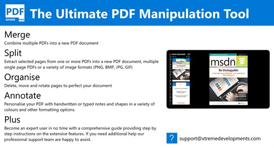 PDF Binder Pro screenshot 1