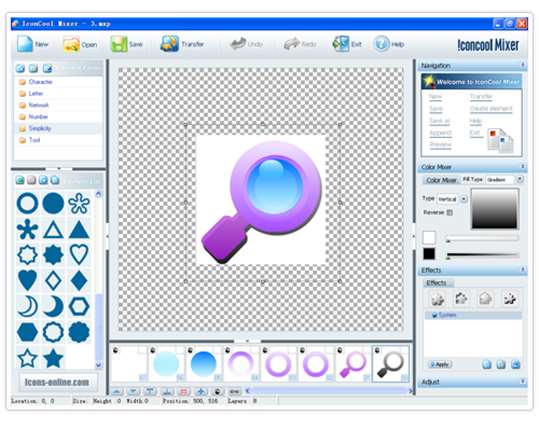 Logo Designing - Make Logos with IconCool Studio Pro screenshot 2