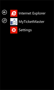 MyTicketMaster screenshot 2