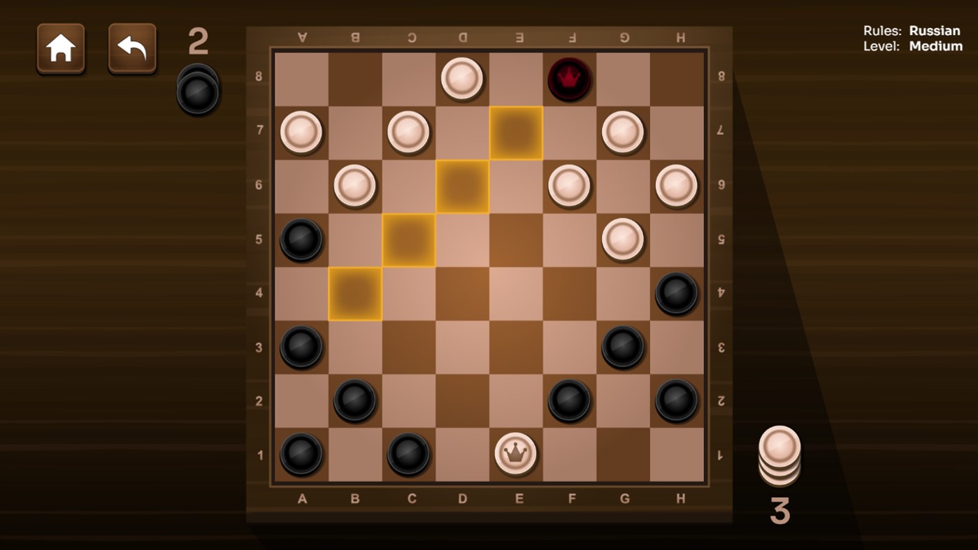 #6. Checkers ! (Windows) Által: TreeCardGames