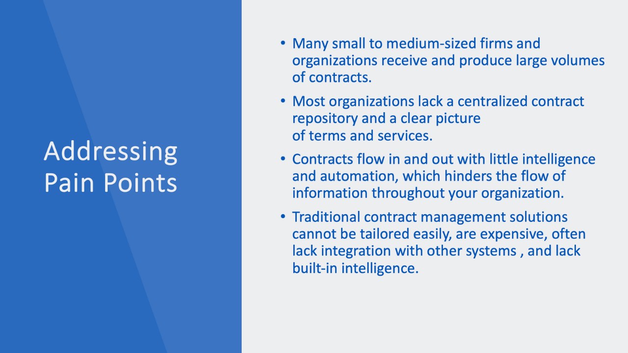 Snapshot 2 of Automate Contract Management with AI - 2-Wk Implementation