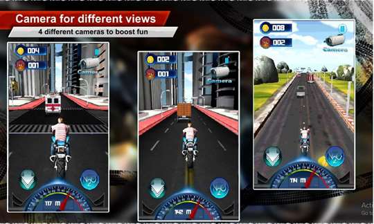 Racing Driver Motobike  screenshot 1