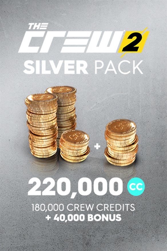 The Crew 2 Silver Crew Credits Pack Xbox Series X|S and Xbox One cover art
