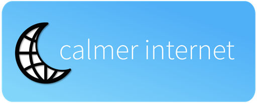 Calmer Internet marquee promo image