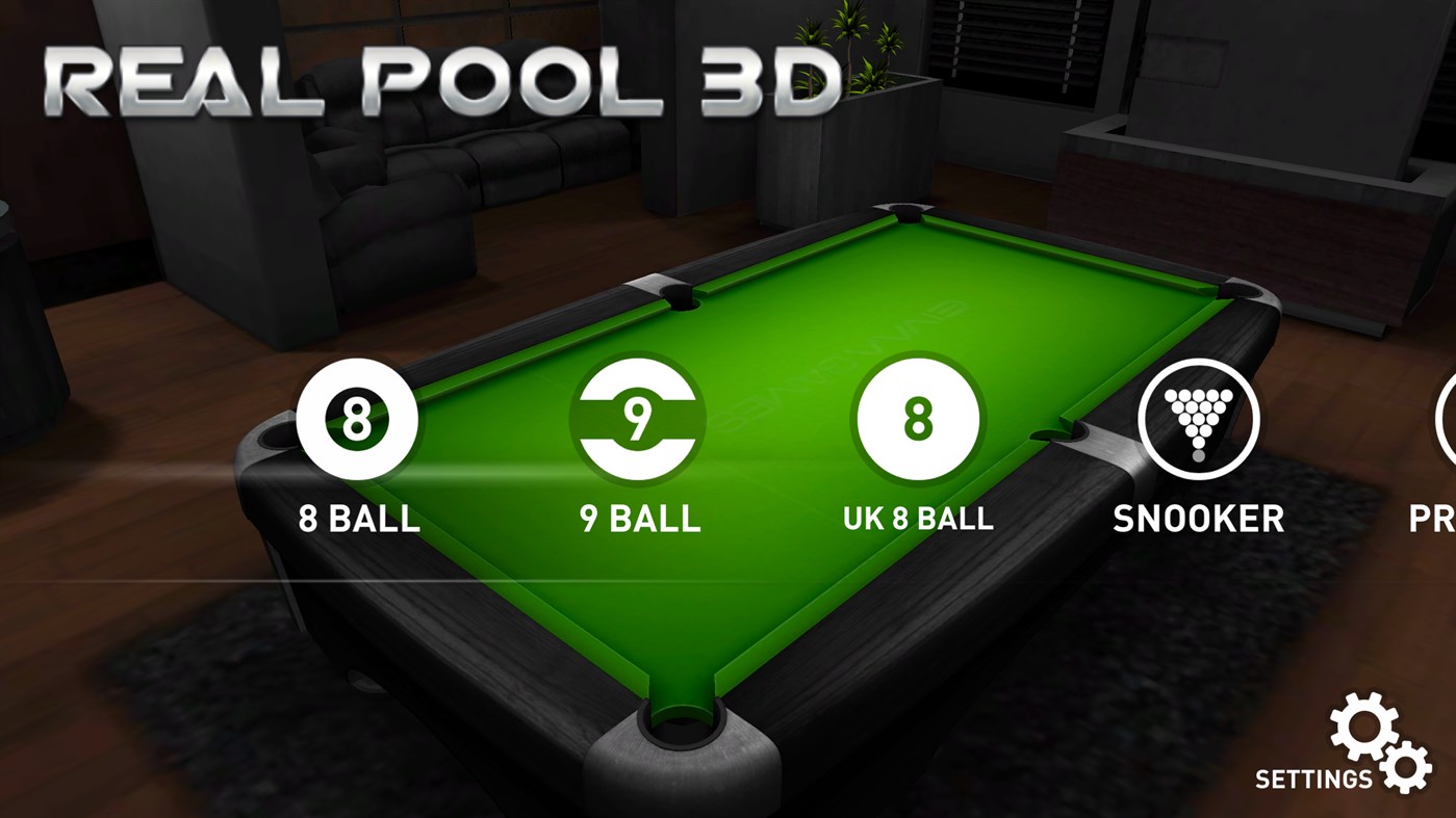 #2. Real Pool Billiard 3D (Windows) Podle: CANER BACAKSIZ