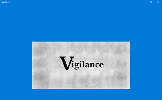 Vigilance screenshot 1