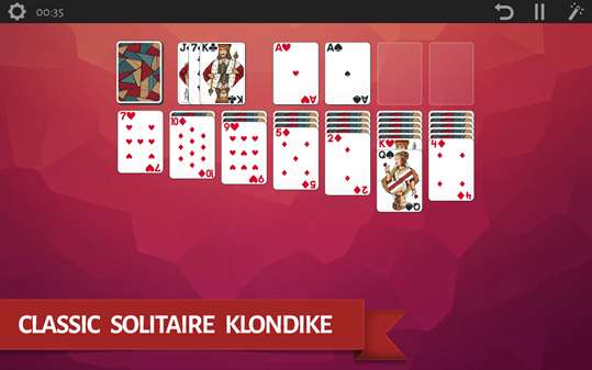 Classic Solitaire Klondike screenshot 2