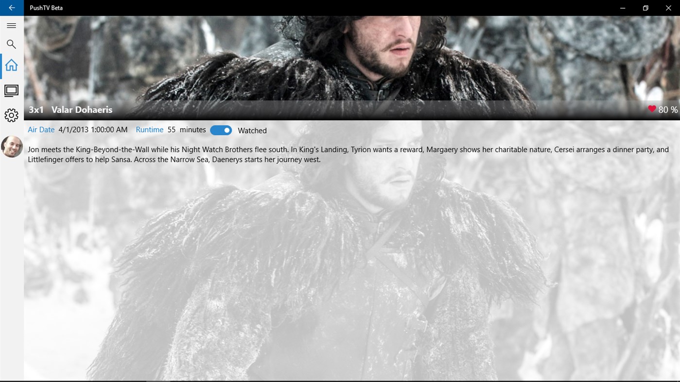#4. PushTV Beta (Windows) 由: nirlavi