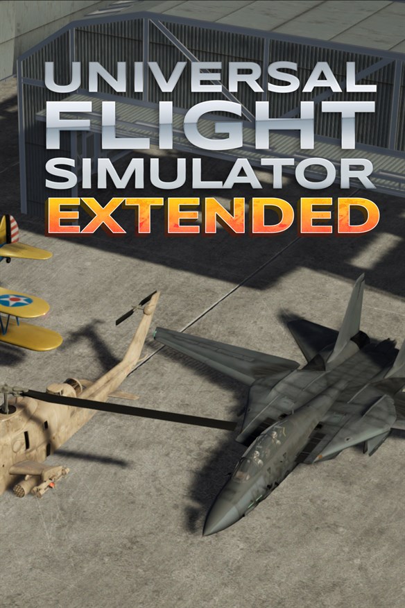 Universal Flight Simulator Extended Xbox Series X|S and Xbox One cover art