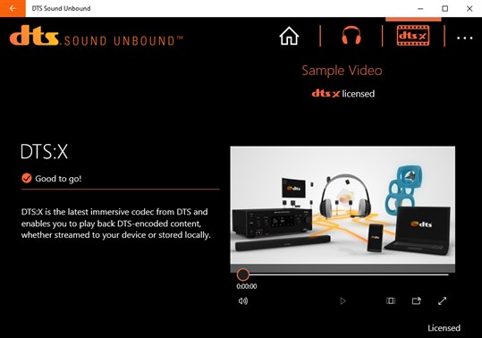 DTS Sound Unbound screenshot 5
