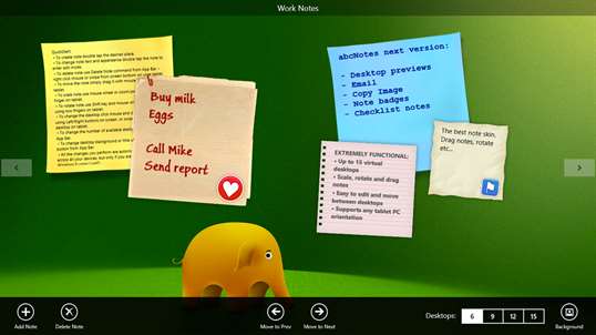 abc Notes - ToDo & Sticky Note Application screenshot 3