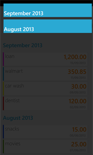 Easy Expenses screenshot 5