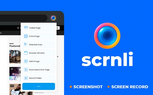 Screen Recorder & Screenshot App for Edge | Scrnli