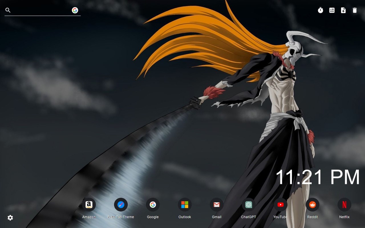 Bleach Wallpaper New Tab