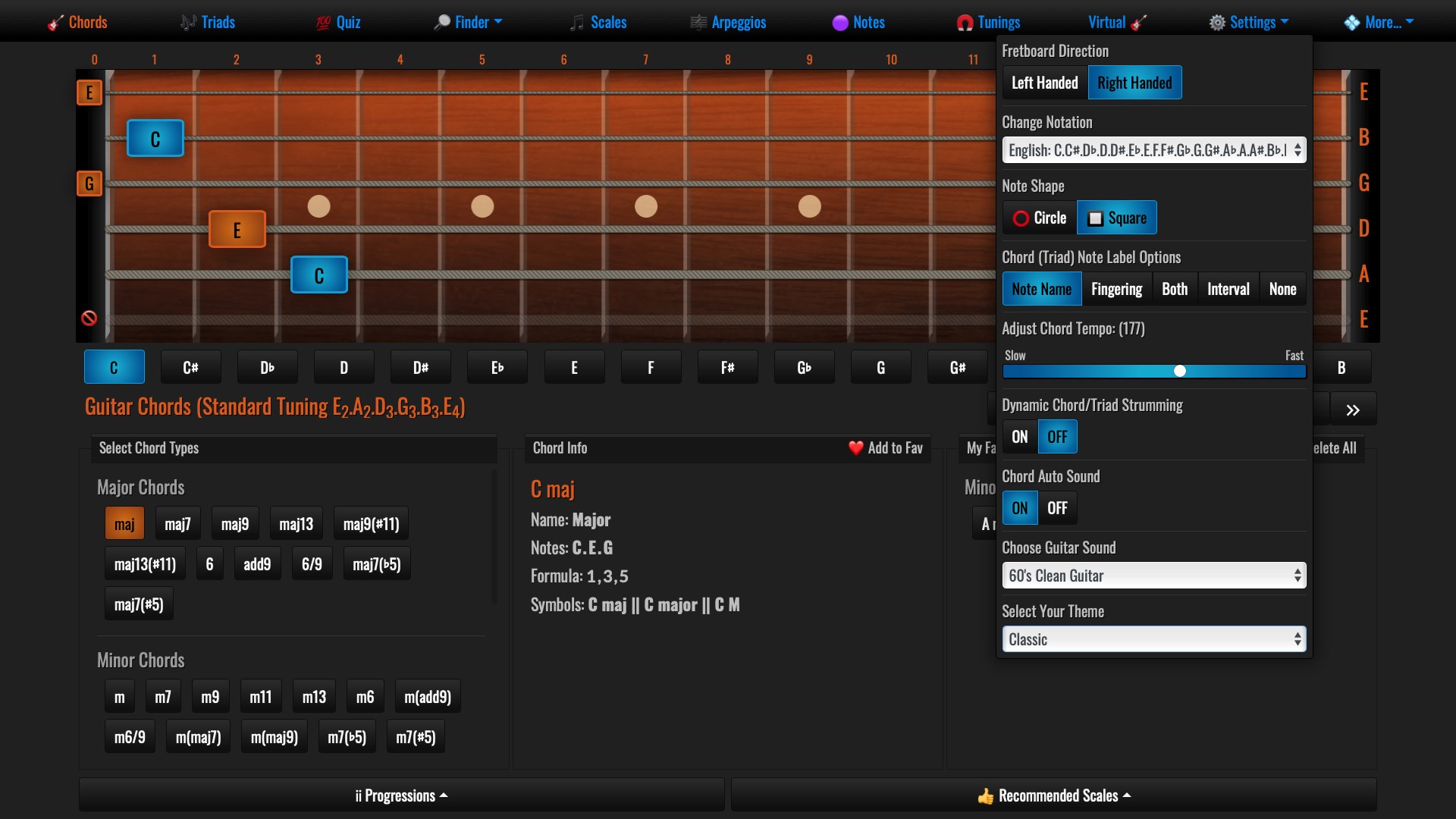 Guitarist's Reference screenshot