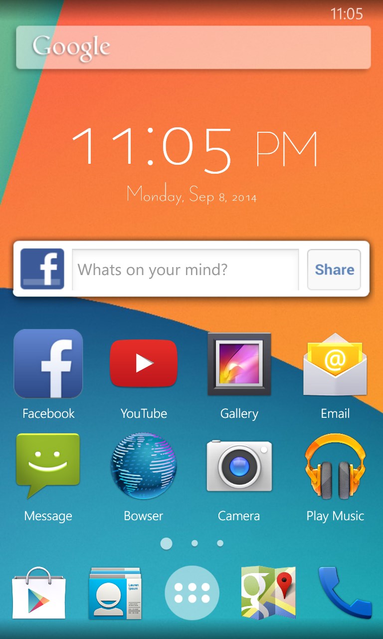 KitKat Launcher Screenshot