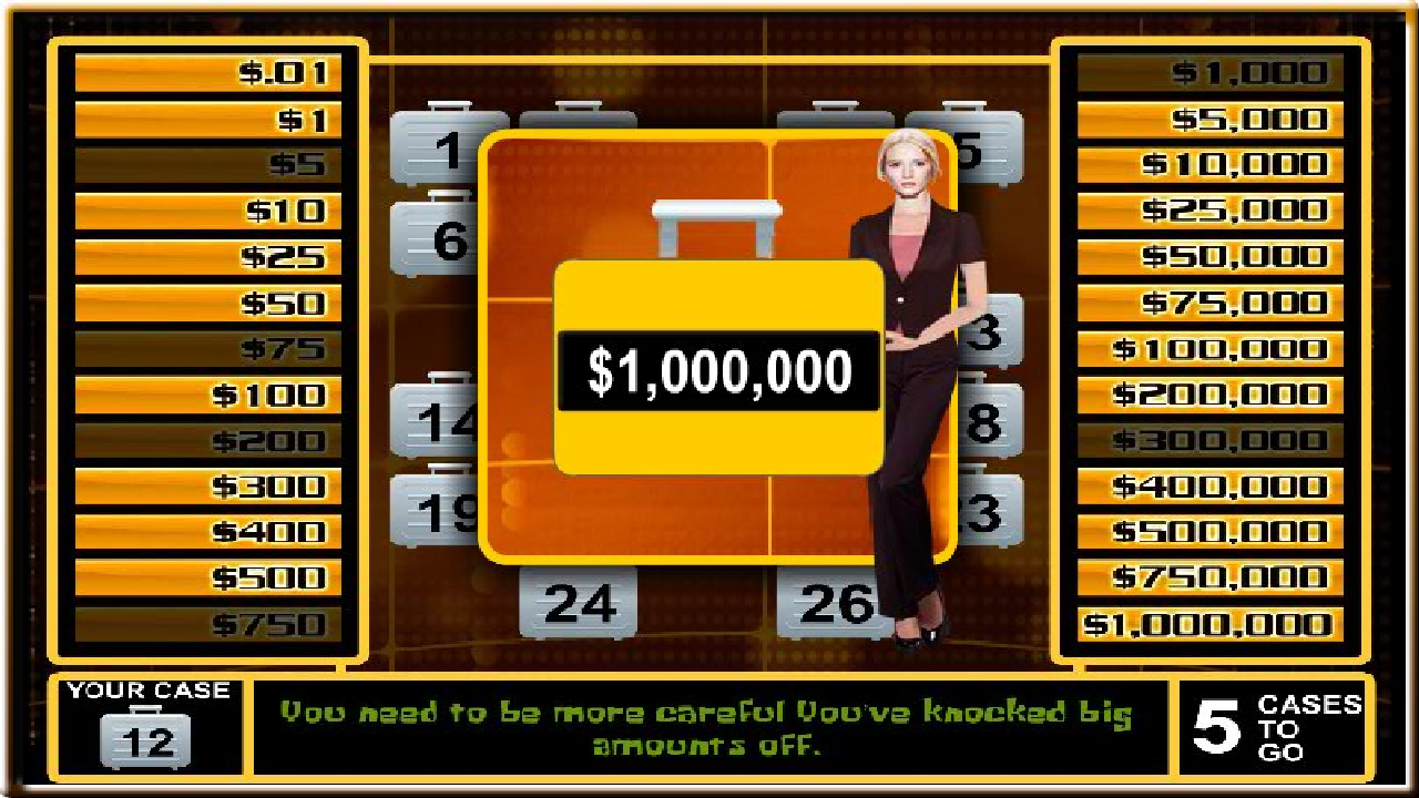 Skærmbillede 3 Deal Or Be Millionaire windows