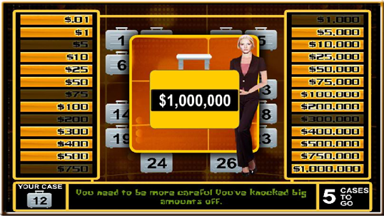 Deal Or Be Millionaire screenshot 2