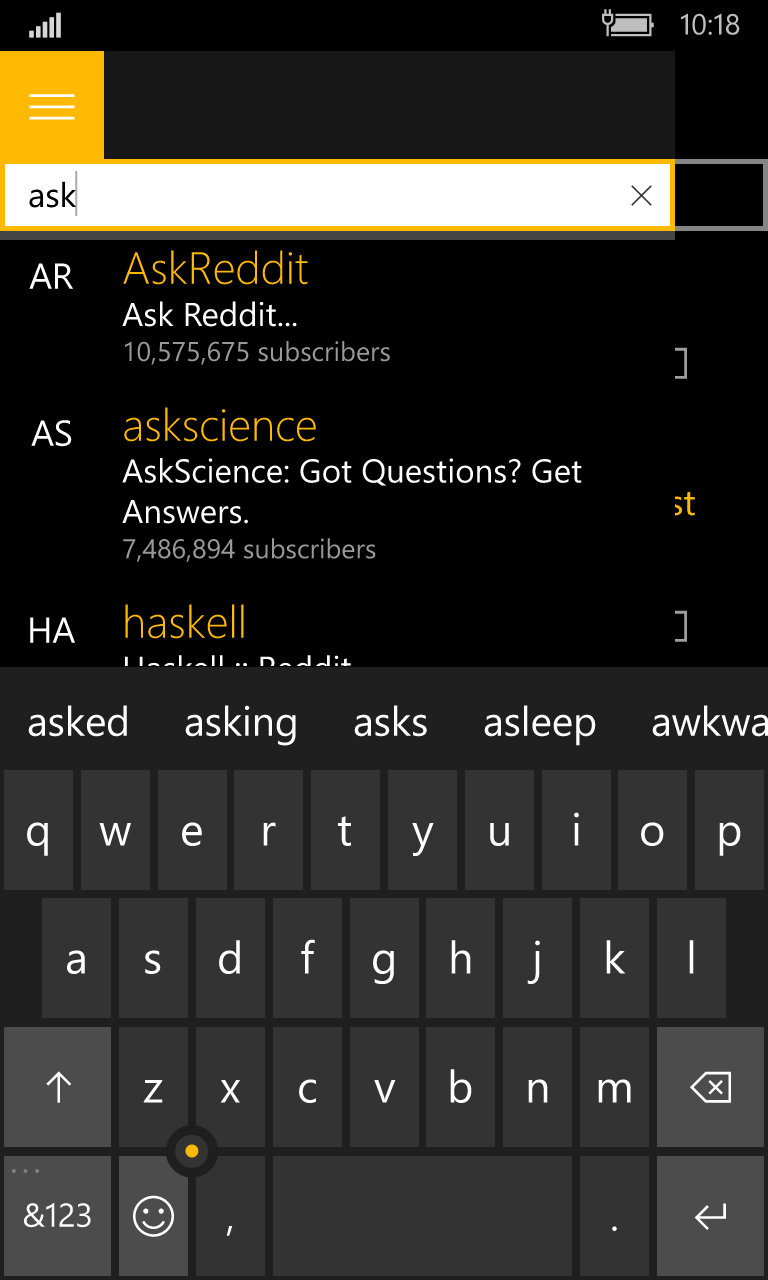 Infinity For Reddit For Windows 10