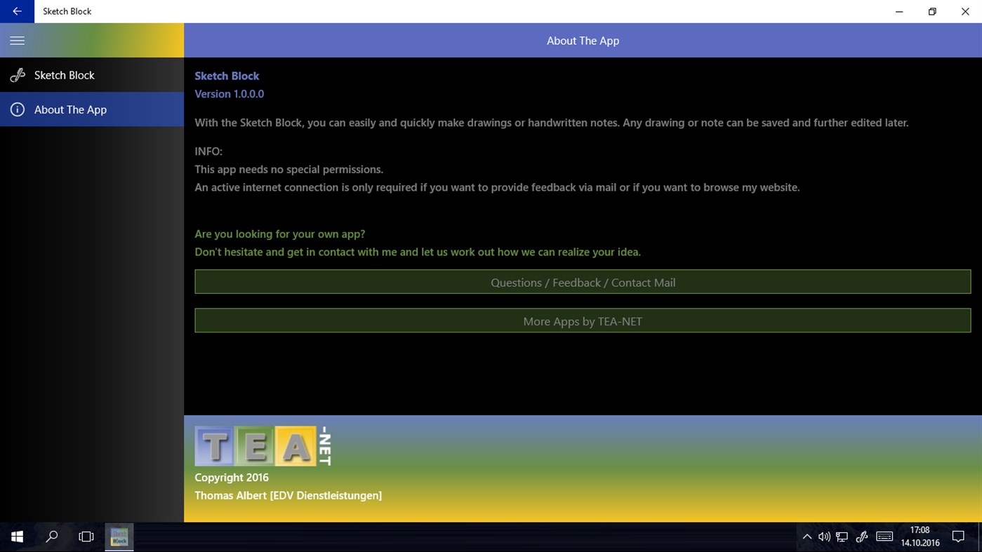 #2. Sketch Block (Windows) Av: Thomas Albert - EDV Dienstleistungen