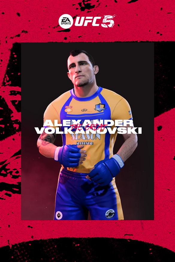 UFC 5 - Alexander Volkanovski Xbox Series X|S and Xbox One cover art