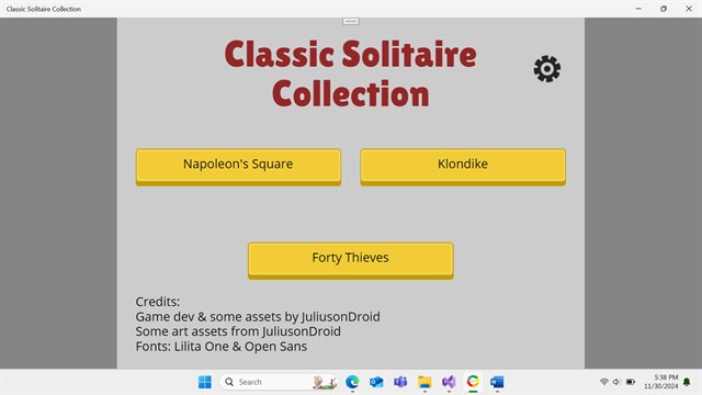 Classic Solitaire Collection screenshot 4