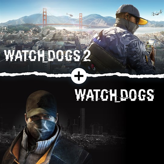 Watch Dogs 1 + Watch Dogs 2 Standard Editions Bundle for xbox