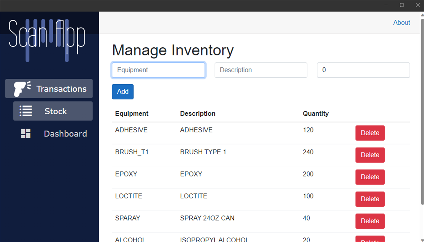 #4. InventoryScanApp (Windows) di: ScanAppTech