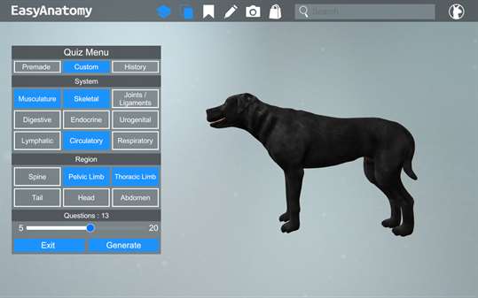 EasyAnatomy - Canine screenshot 6