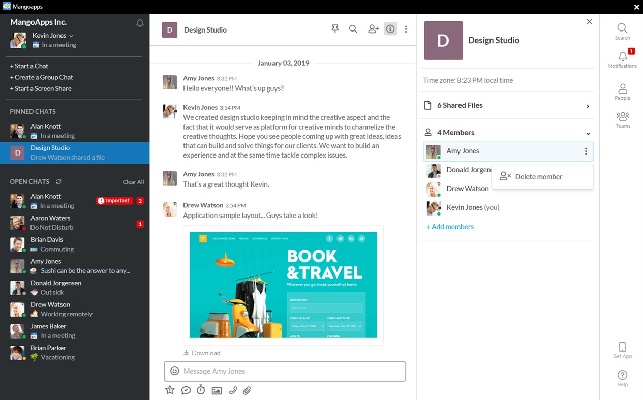 #2. MangoApps Messenger (Windows) 由: MangoApps Inc