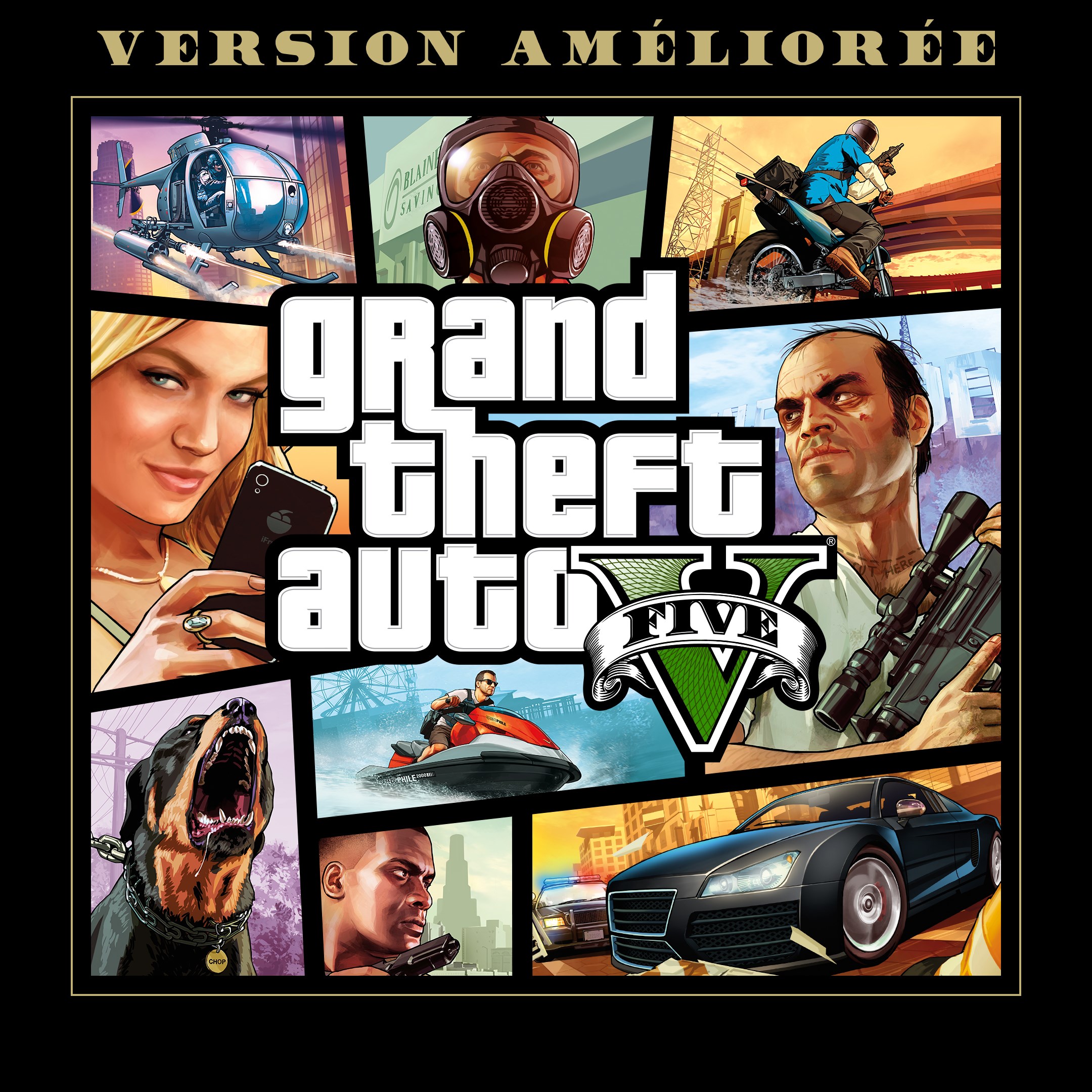 Bundle Grand Theft Auto V Version améliorée sur PC et paquet de dollars Great White Shark