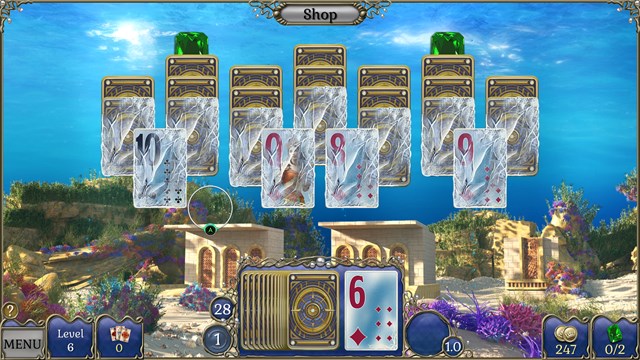 Jewel Match Atlantis Solitaire Collector's Edition screenshot 3